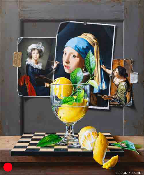 Bruno Logan - Trompe-l'oeil Painting